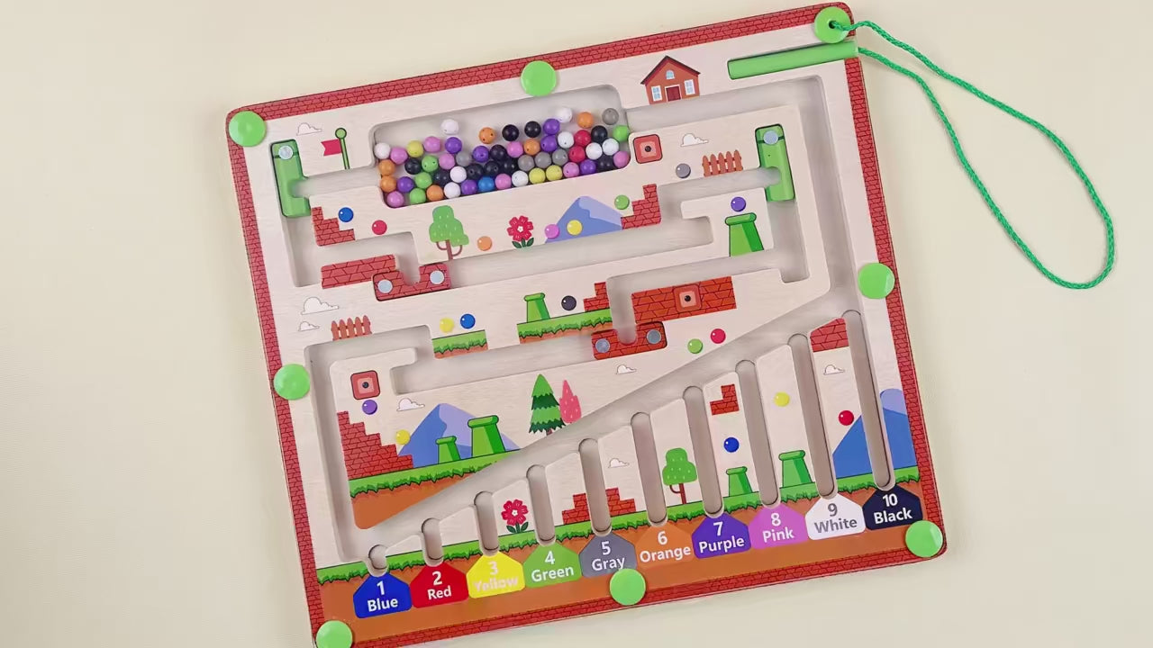 PathMaster™ Montessori Magnetic Maze Board